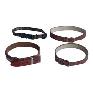 Dog Collars Bundle Size 16 & 20 GUC qty 4